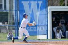 Baseball vs Emerson  Wheaton College Baseball vs Emerson College. - Photo By: KEITH NORDSTROM : Wheaton, Baseball